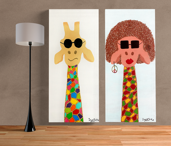 The Colorful Giraffe