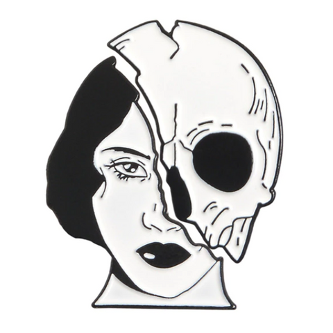 Skull Half Face