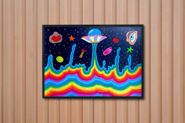 Rainbow in Space