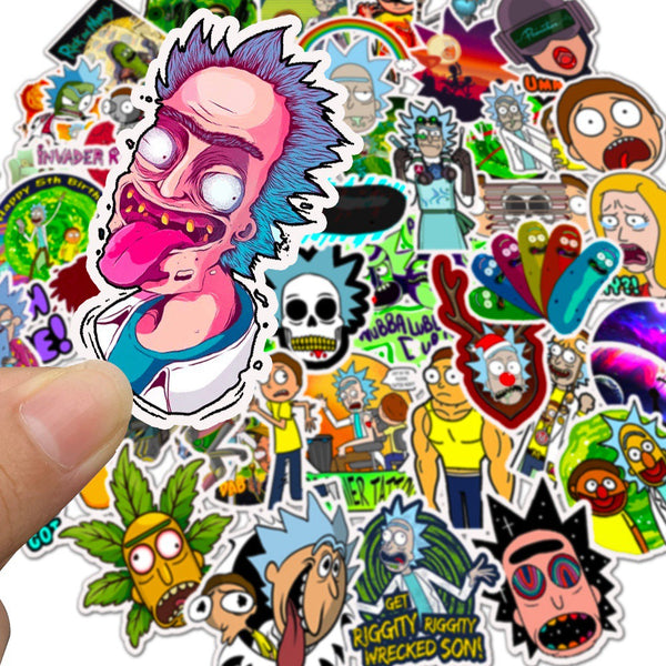 Pack de 40 Stickers "Rick & Morty"