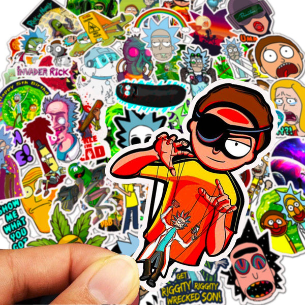 Pack de 40 Stickers "Rick & Morty"