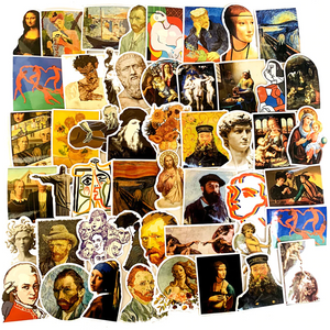 Pack de 40 Stickers "Artistes du Monde"