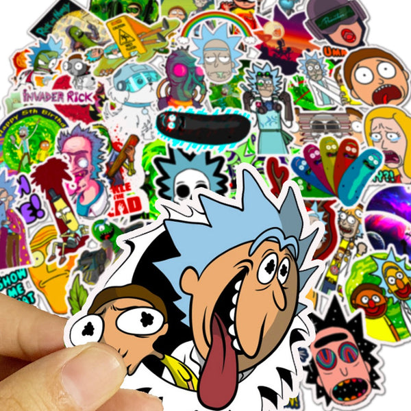 Pack de 40 Stickers "Rick & Morty"