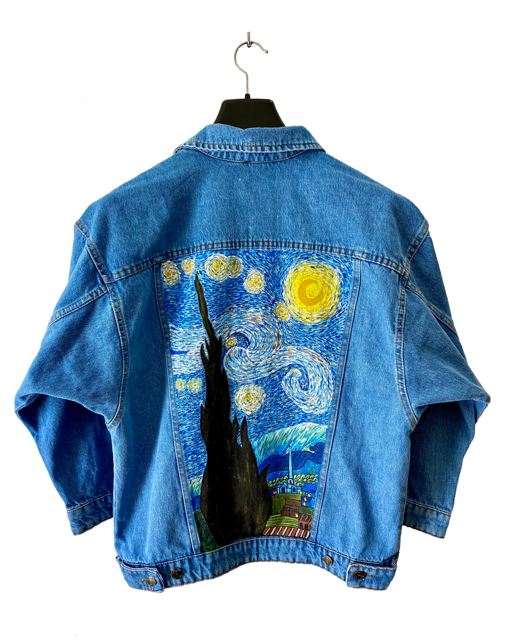 "Starry Night" Denim Jacket