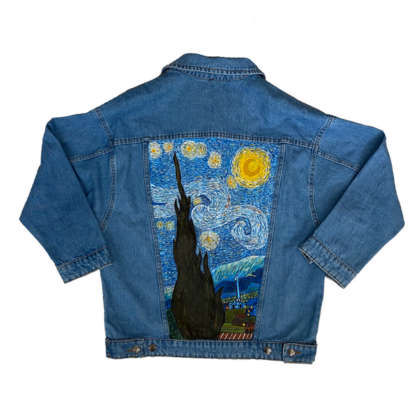 "Starry Night" Denim Jacket