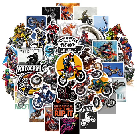 Pack de 40 Stickers "Moto & VTT"