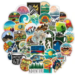 Pack de 40 Stickers "Adventure"