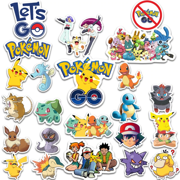 Pack de 40 Stickers "Pokémon"