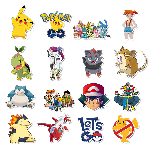 Pack de 40 Stickers "Pokémon"