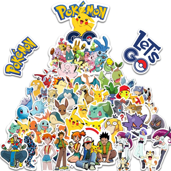 Pack de 40 Stickers "Pokémon"