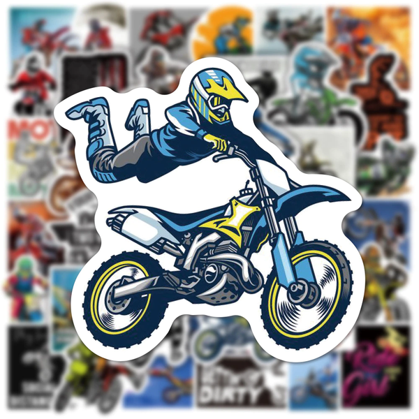 Pack de 40 Stickers "Moto & VTT"