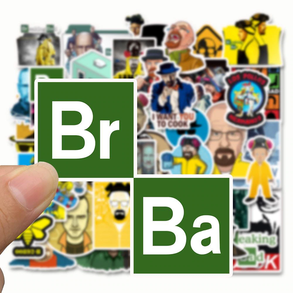 Pack de 40 Stickers "Breaking Bad"