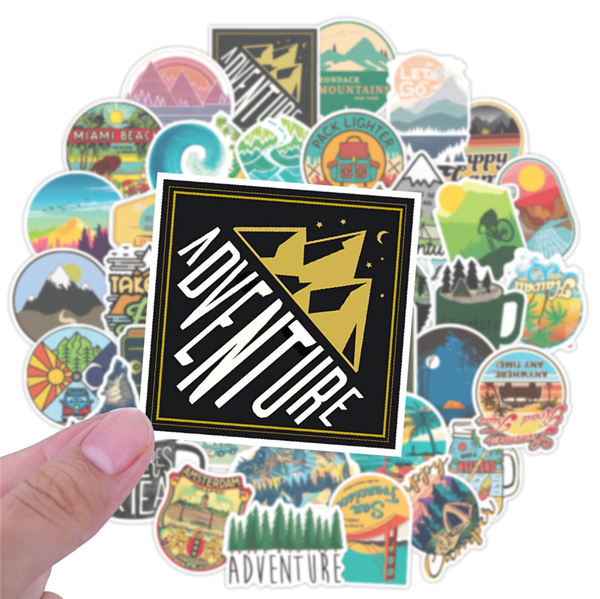 Pack de 40 Stickers "Adventure"